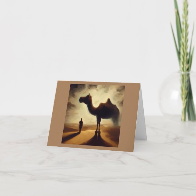 Tarjeta Camello de animales espirituosos 2 (Anverso)