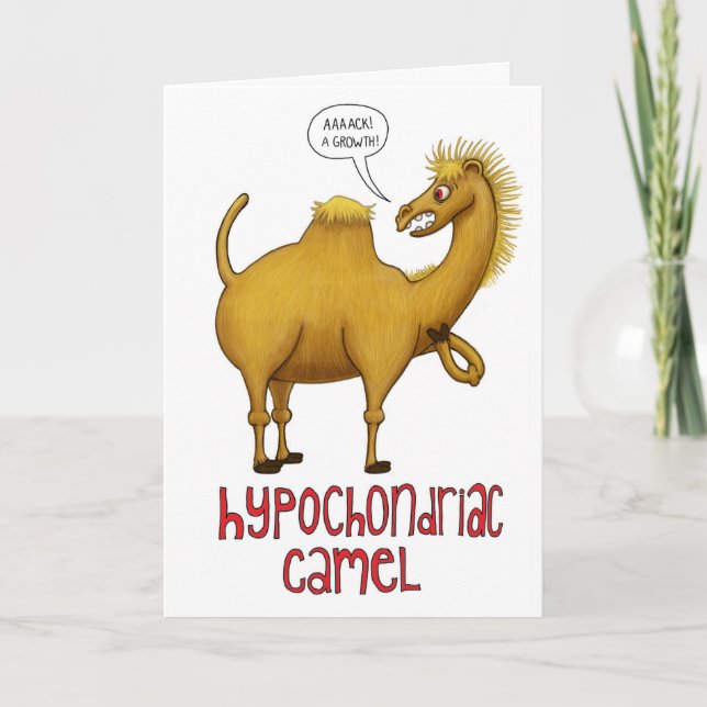 Tarjeta Camello hipocondriaco (Anverso)