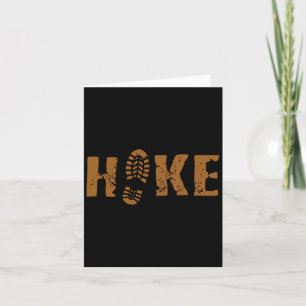 Tarjeta Camina Más Preocúpate Menos Humor Divertido Montañ