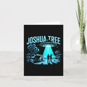 Tarjeta Caminando En El Árbol De Joshua