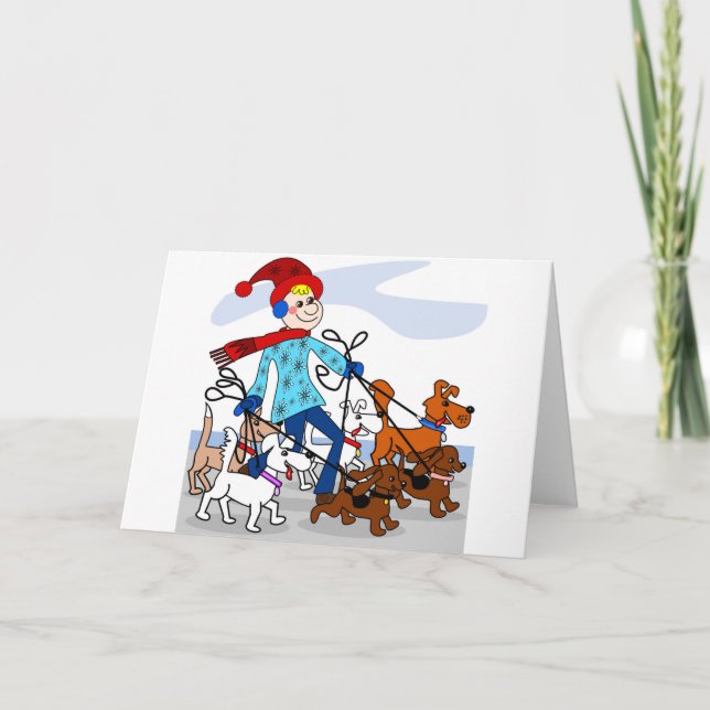 Tarjeta Caminante del perro (Anverso)