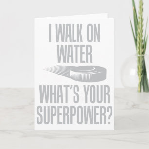 Tarjeta Caminar Sobre El Agua Cuál Es Tu Superpoder Divert