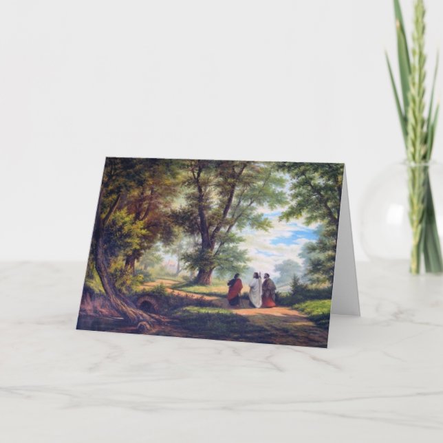 TARJETA CAMINO A EMMAUS (Anverso)