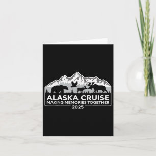 Tarjeta Camino Alaska 20 De Los Amigos De La Familia Y Del