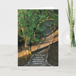 Tarjeta Camino de la Creek de Rana