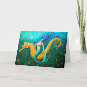 Tarjeta Camino de sirena - Hipomposo marino
