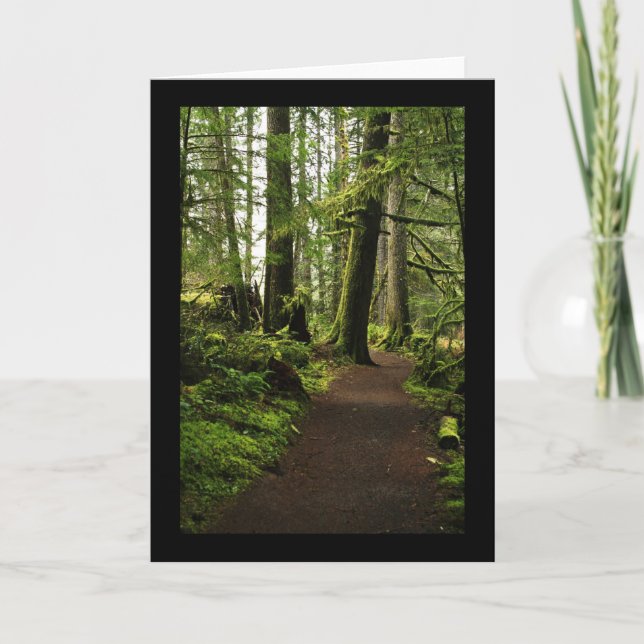 Tarjeta Camino entre gigantes (Anverso)