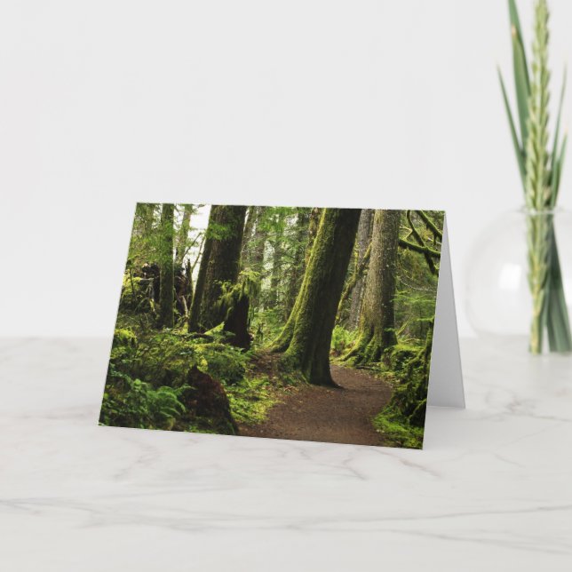 Tarjeta Camino entre gigantes (Anverso)