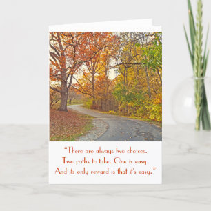 TARJETA "CAMINO EÓLICO A TRAVÉS DE MADERA"