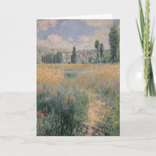 Tarjeta Camino Monet en la isla de San Martín, Vétheuil