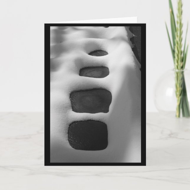 Tarjeta Camino Nevado (espacio en blanco) (Anverso)