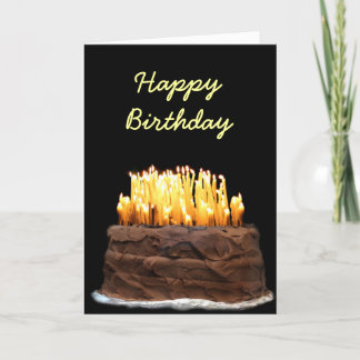 Tarjeta Camino por el cumpleaños de la colina