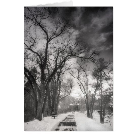 Tarjeta Caminos del invierno