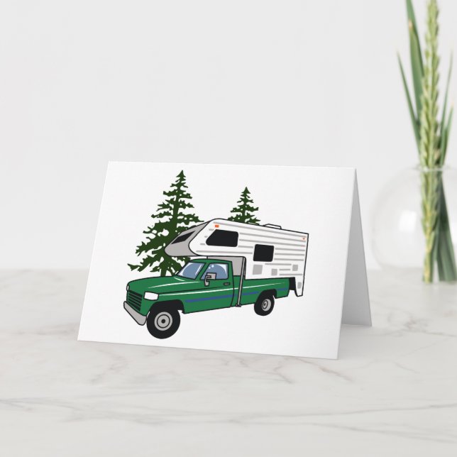 Tarjeta Camión de Camper (Anverso)
