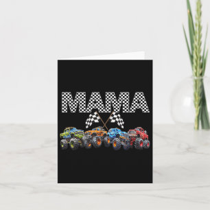 Tarjeta Camión de Día de la Madre "Truck Mom Monster"