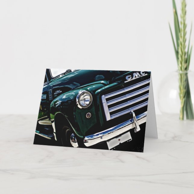 Tarjeta Camión de GMC (Anverso)