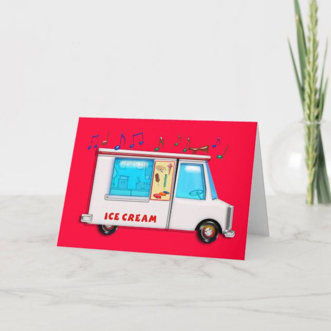 Tarjeta Camión del helado (Anverso)