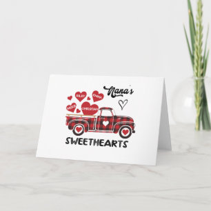 Tarjeta Camión Personalizado de los Amores de Nana Abuela