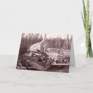 Tarjeta Camión que abre una sesión Washington occidental,