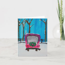 Tarjeta Camión Rojo Lil'