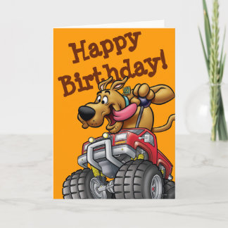 Tarjeta Camión Scooby Doo-Monster