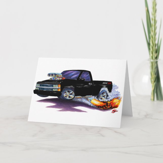 Tarjeta Camión Silverado SS454 1990-93 (Anverso)