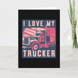 Tarjeta Camioneras Esposa Amo Mi Camionera Esposa Camión G