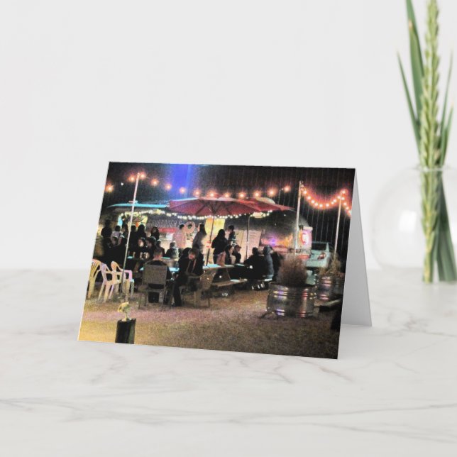 Tarjeta Camiones de comida (Anverso)