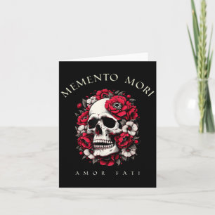 Tarjeta Camisa De Calavera Para Hombres Y Mujeres, Memento