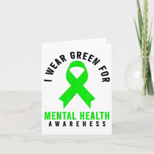 Tarjeta Camisa de Concienciación sobre Salud Mental - Salu