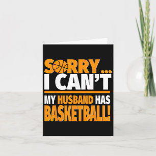Tarjeta Camisa de esposa de entrenador de baloncesto o jug