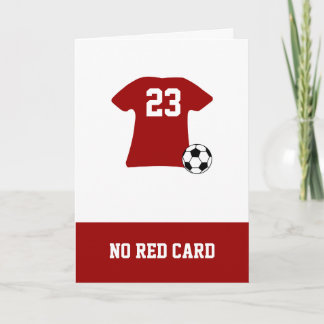 Tarjeta Camisa de fútbol personalizada con bolas