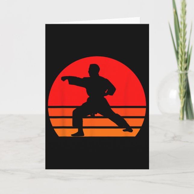 Tarjeta Camisa de karate negro1 (Anverso)