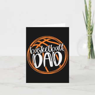 Tarjeta Camisa de papá de baloncesto