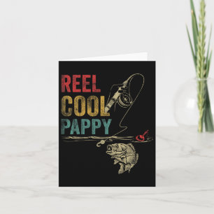 Tarjeta Camisa de pesca de Pappy genial Reel Día del Padre