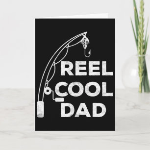 Tarjeta Camisa del Día del Padre Pescador Genial 1 