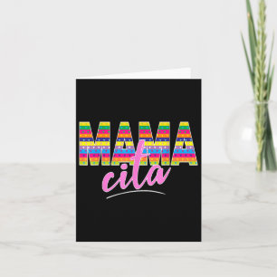 Tarjeta Camisa Mamacita Para Día de la Madre Y Cinco De Ma