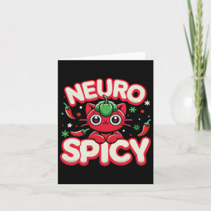 Tarjeta Camisa Neurospicante - Autismo Ada Neurodivergente
