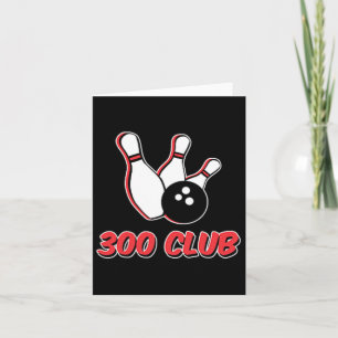 Tarjeta Camisas con logotipo Bowler 300 Club