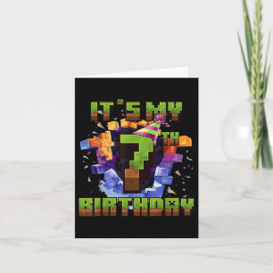 Tarjeta Camisas de cumpleaños es mi videojuego de cumpleañ
