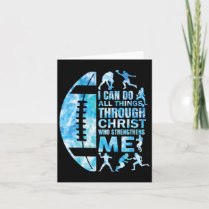 Tarjeta Camisas de fútbol Mujeres Cristianas Niños Cristo 