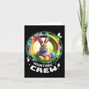 Tarjeta Camisas de Pascua que hacen juego con la familia H