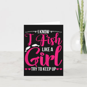 Tarjeta Camisas De Pesca Para Chicas Pescado B Pescado 1
