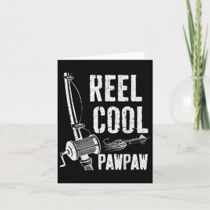 Tarjeta Camisas Reel Guay Pawpaw Hombres pescadores Fathe