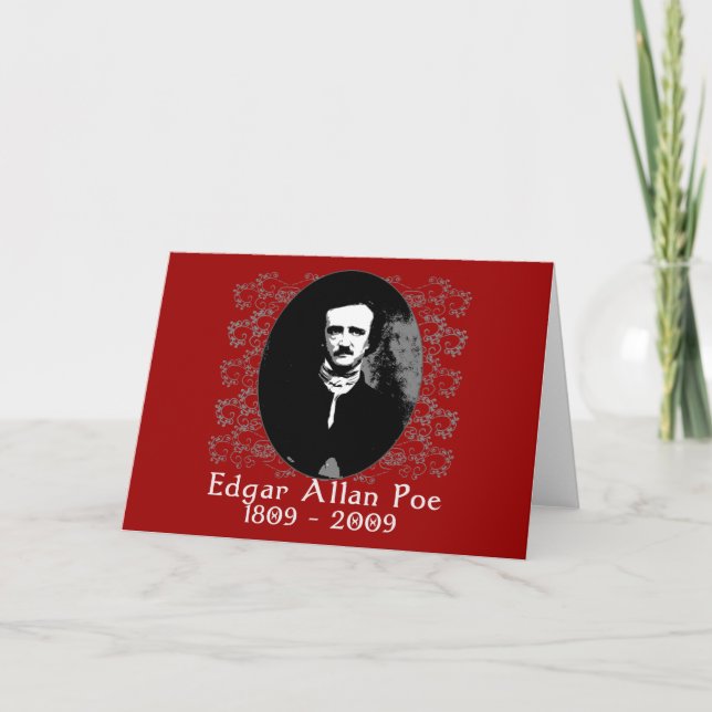 Tarjeta Camiseta 1809-2009 del aniversario de Edgar Allan (Anverso)