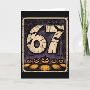 Tarjeta Camiseta 67 Meme 