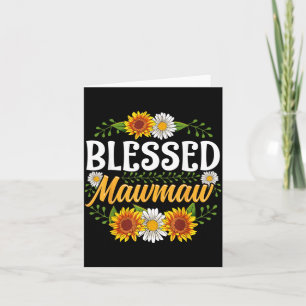 Tarjeta Camiseta Bendita Mawmaw Día de las Madres Regalo B