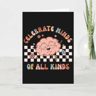 Tarjeta Camiseta Celebrar Mentes De Todas Clases Neurodive