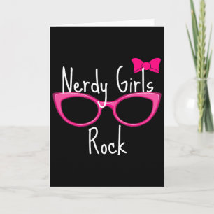 Tarjeta Camiseta Chicas Friki Rock Gamer Geek Chic Diverti