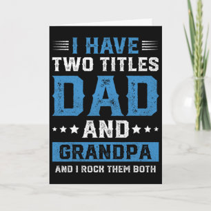 Tarjeta Camiseta de abuelo papá - Mejores camisetas de abu